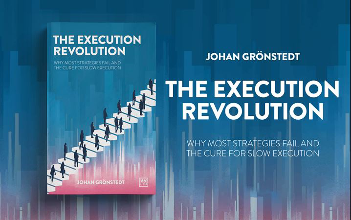 The Execution Revolution by Johan Grönstedt, book cover