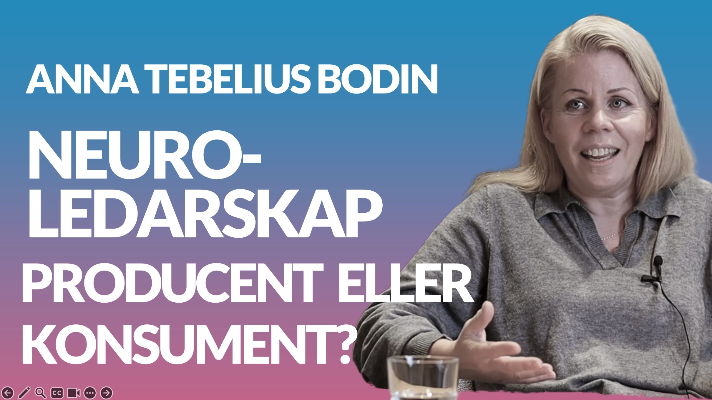 Anna Tebelius Bodin on ThinkRoom