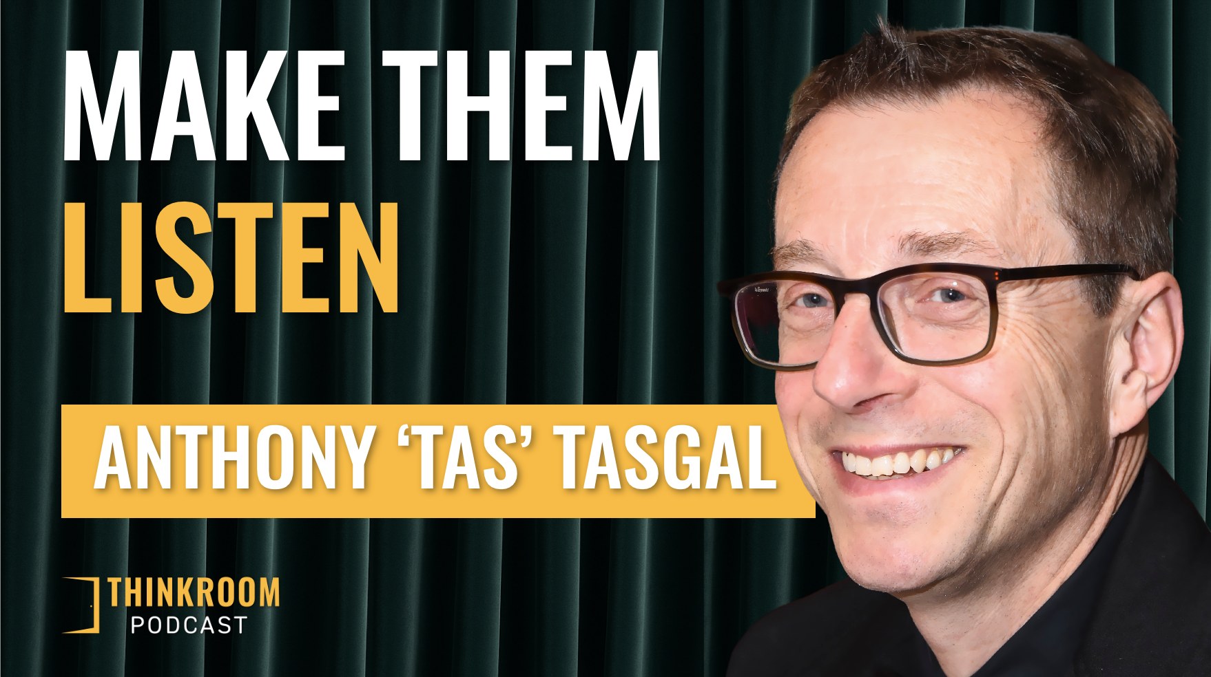 Anthony 'Tas' Tasgal on ThinkRoom